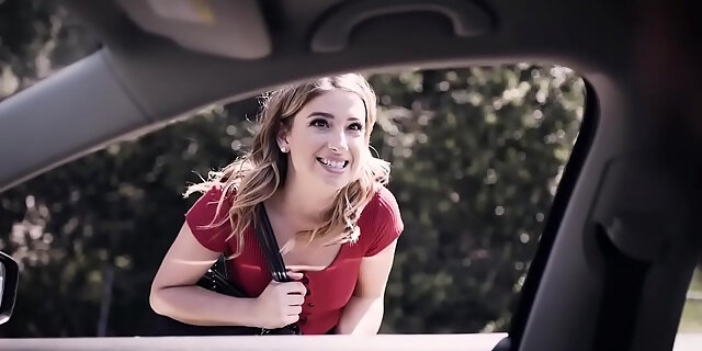 babes,blowjob,brunette,car,cumshot,deepthroat,facial,hardcore,outdoor,pussy,teen